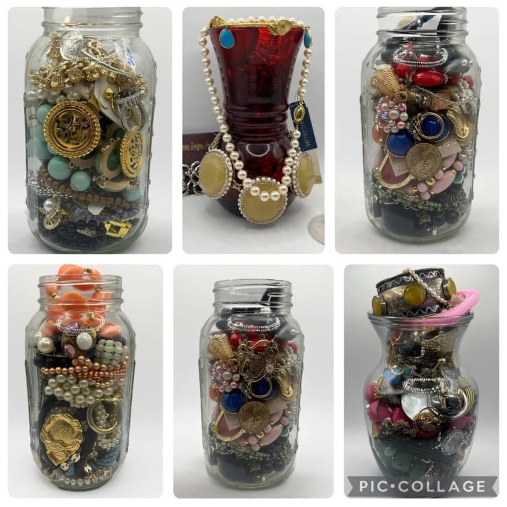 Mystery Jewelry Jar – Vintage & Unique Wearable Finds!  Exciting Surprises! ✨